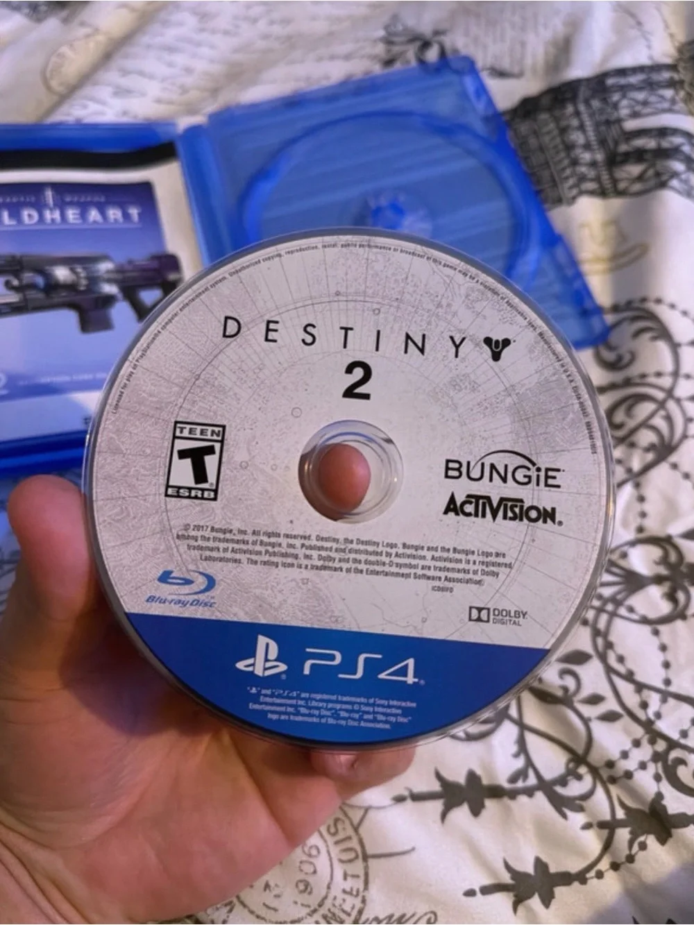 Destiny 2 (PS4) Video Game - Blue Case